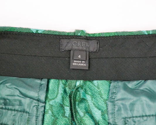 J. Crew Trousers 4 Green