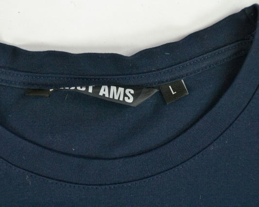 PRJCT AMS - T-Shirt - Navy - size: L
