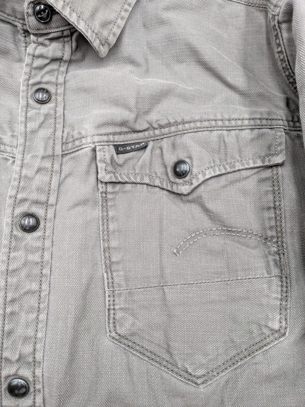 G-Star RAW Shirt L Gray