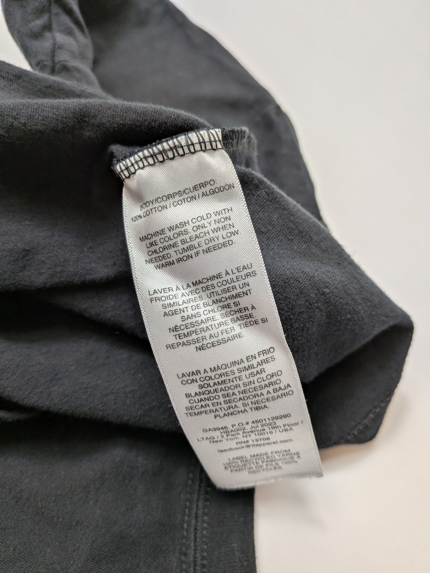adidas T-Shirt S Black