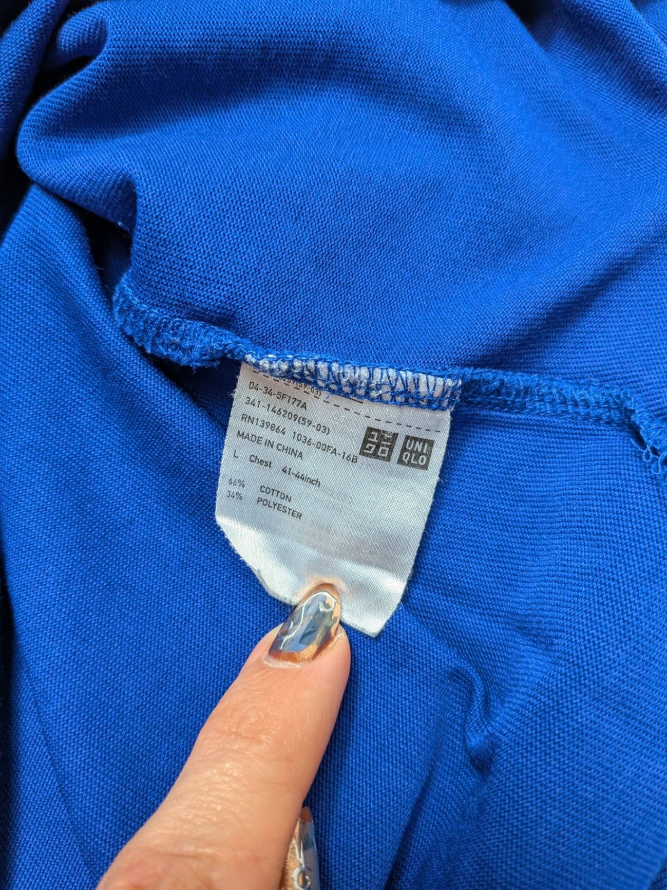 Uniqlo T-Shirt L Blue