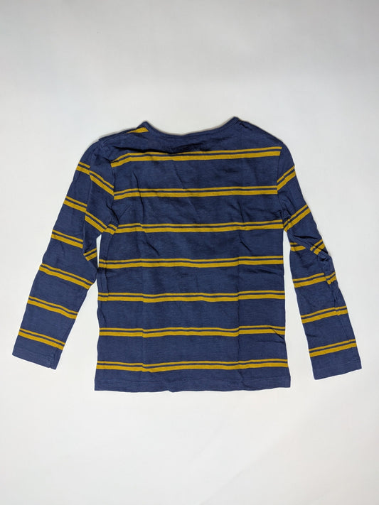 Crewcuts Long Sleeve T-Shirt S Blue and Yellow