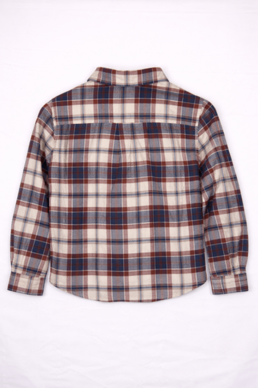 Petit Bateau Shirt 140 Red, Blue, White