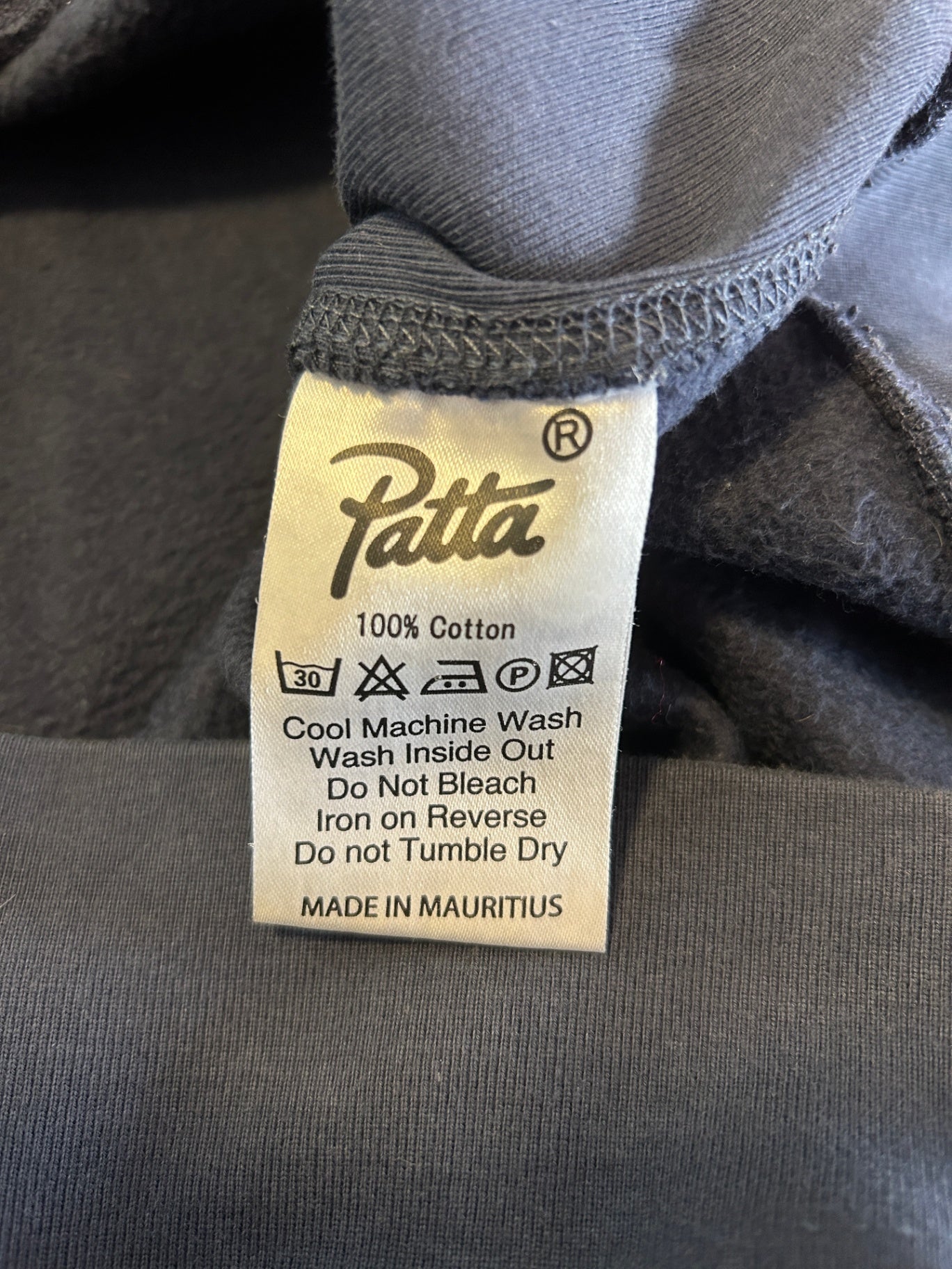 Patta Sweatshirt XL Navy blue