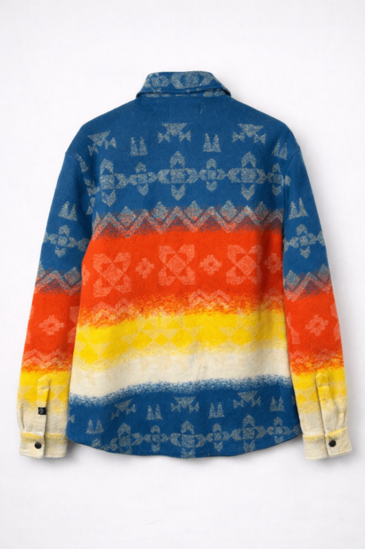Scotch & Soda Shirt XXL Multi-colored (blue, orange, yellow, white)