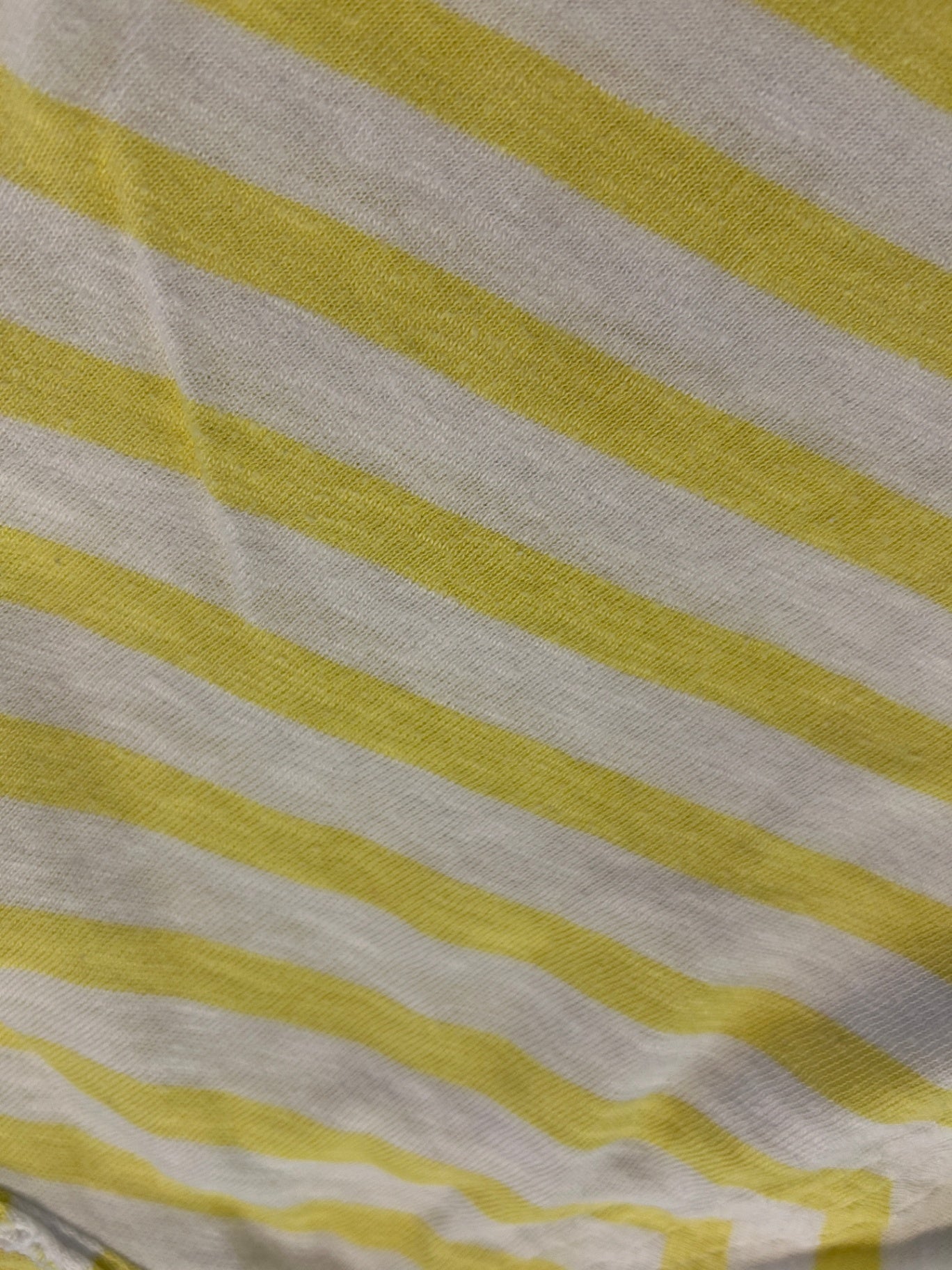 Rich & Royal Tank Top M - Medium Yellow and White
