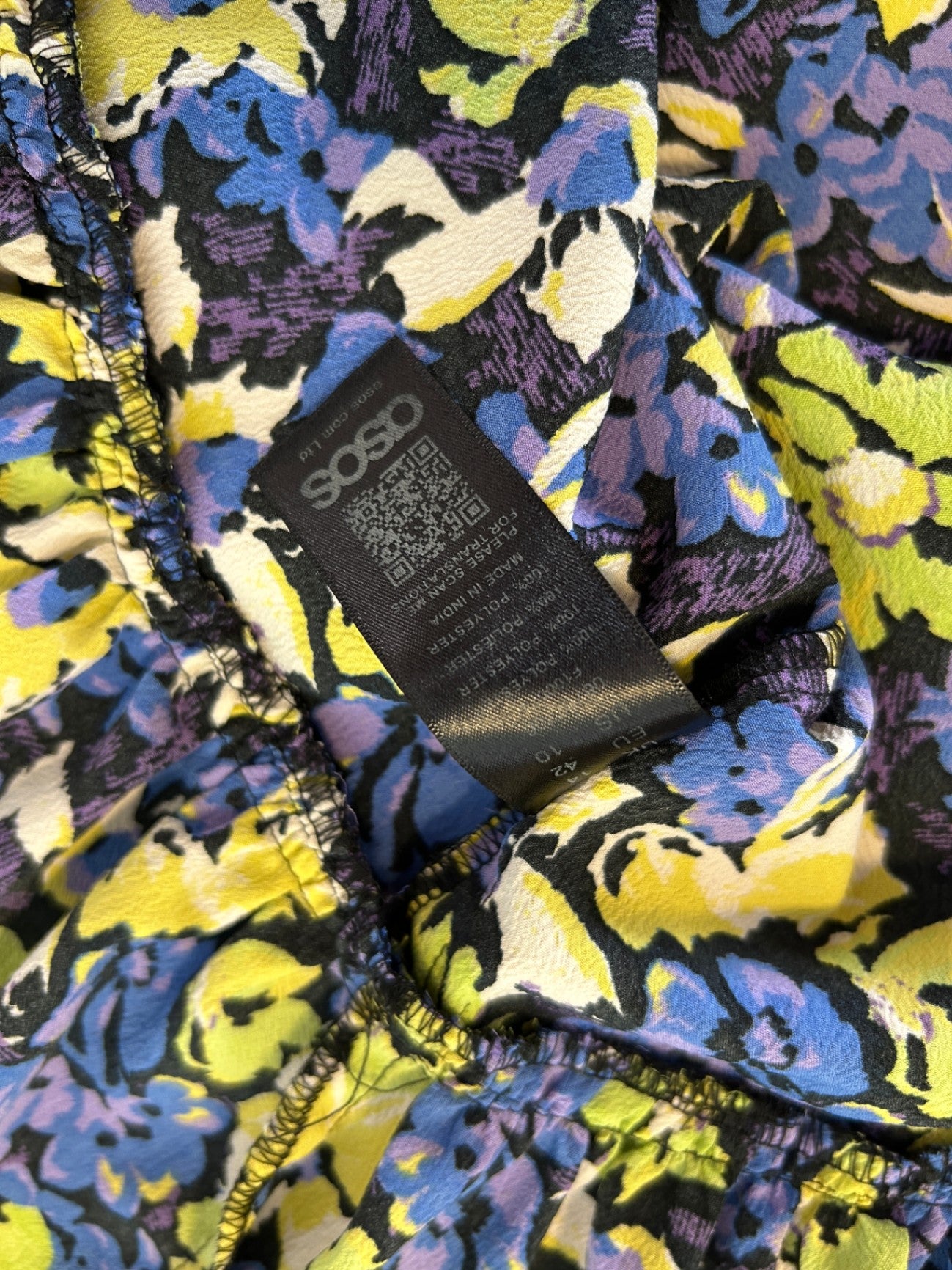 Asos DESIGN Top / T-shirt 14 Multicolor (mainly blue, yellow, white, black, purple, green)
