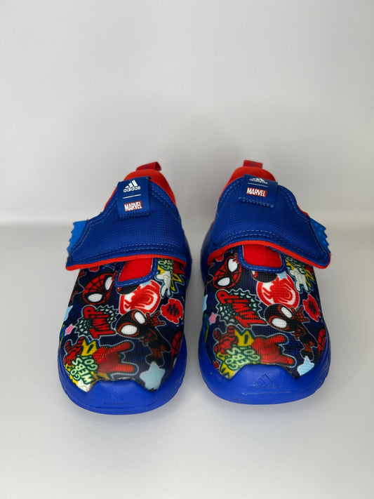 Adidas x Marvel Sneakers 24 Red and Blue