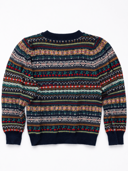J.Crew Sweater L Navy Blue, Multicolor