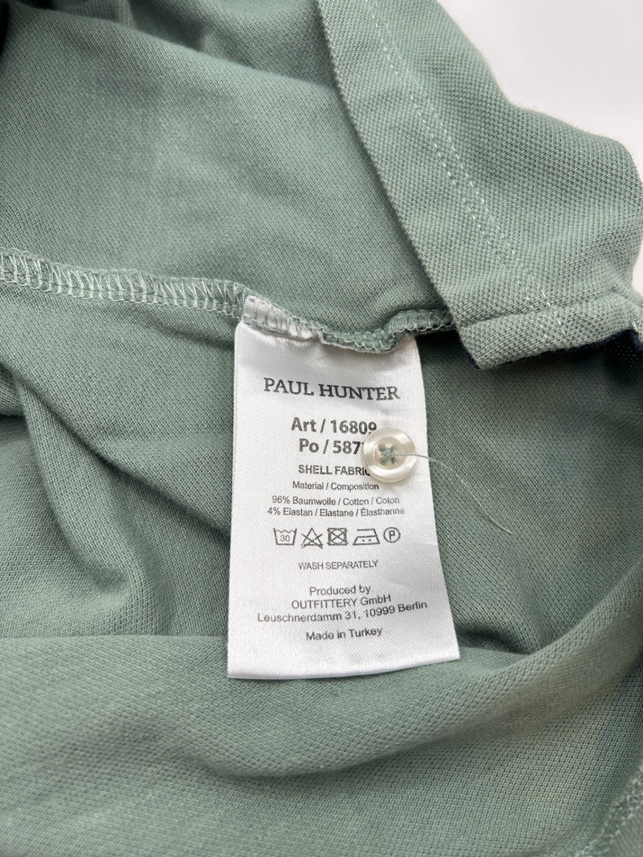 Paul Hunter Polo Shirt L Light green