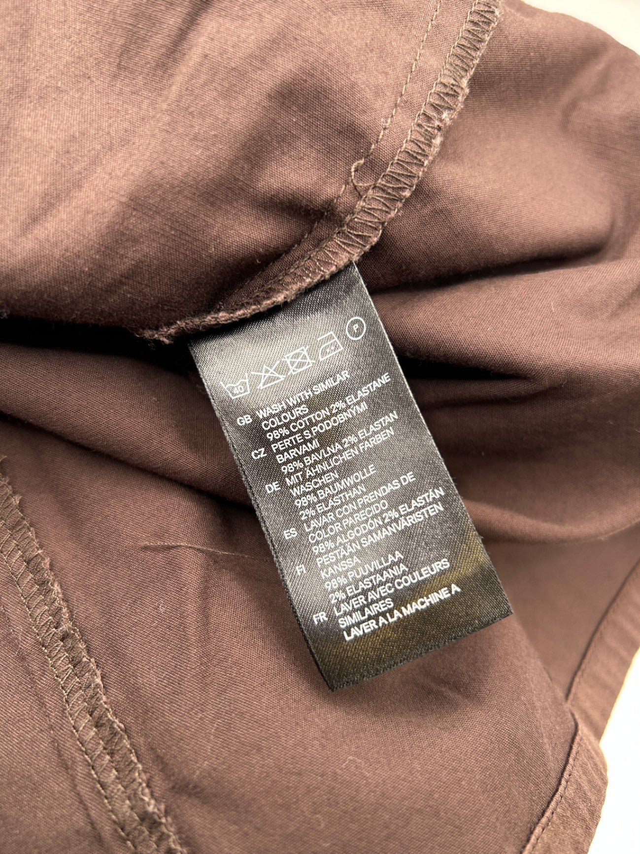 H&M Blouse 44 Brown