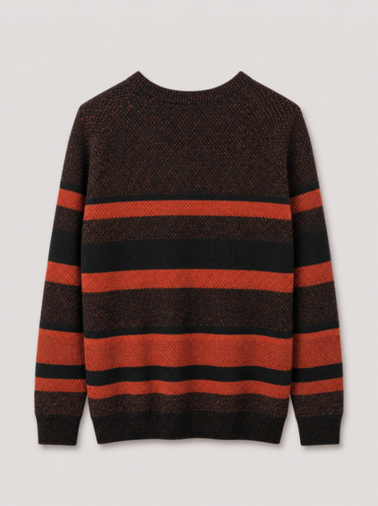 EDC Esprit Sweater Large Black and Orange