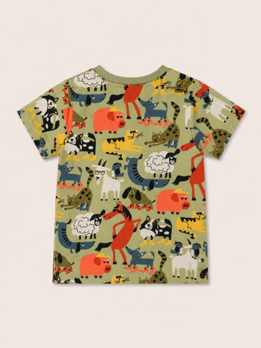 Polarn O. Pyret T-Shirt Green