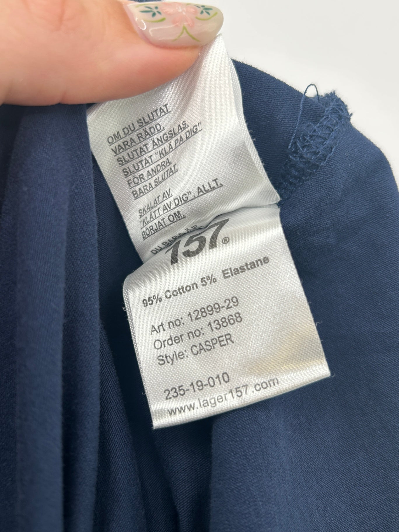 Lager 157 T-Shirt Navy blue