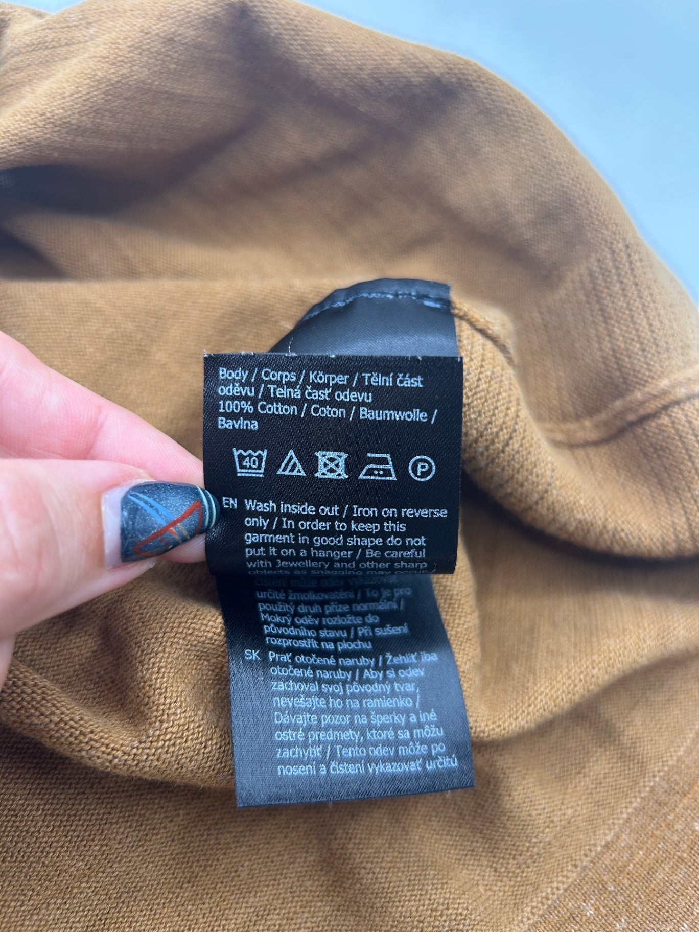Cast Iron Sweater L Brown