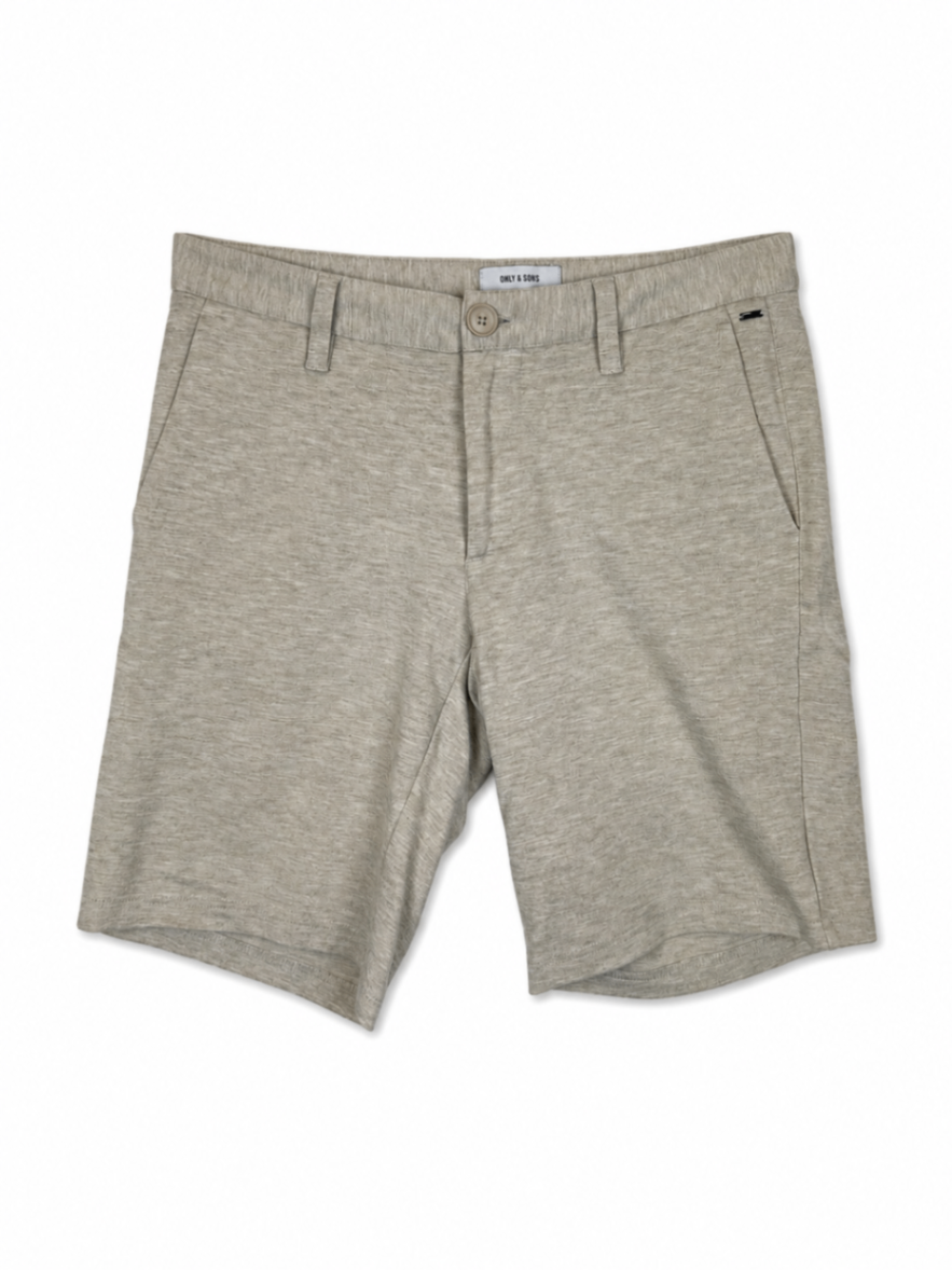 ONLY & SONS Shorts Not visible Beige