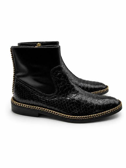 Lanvin Boots 38 Black