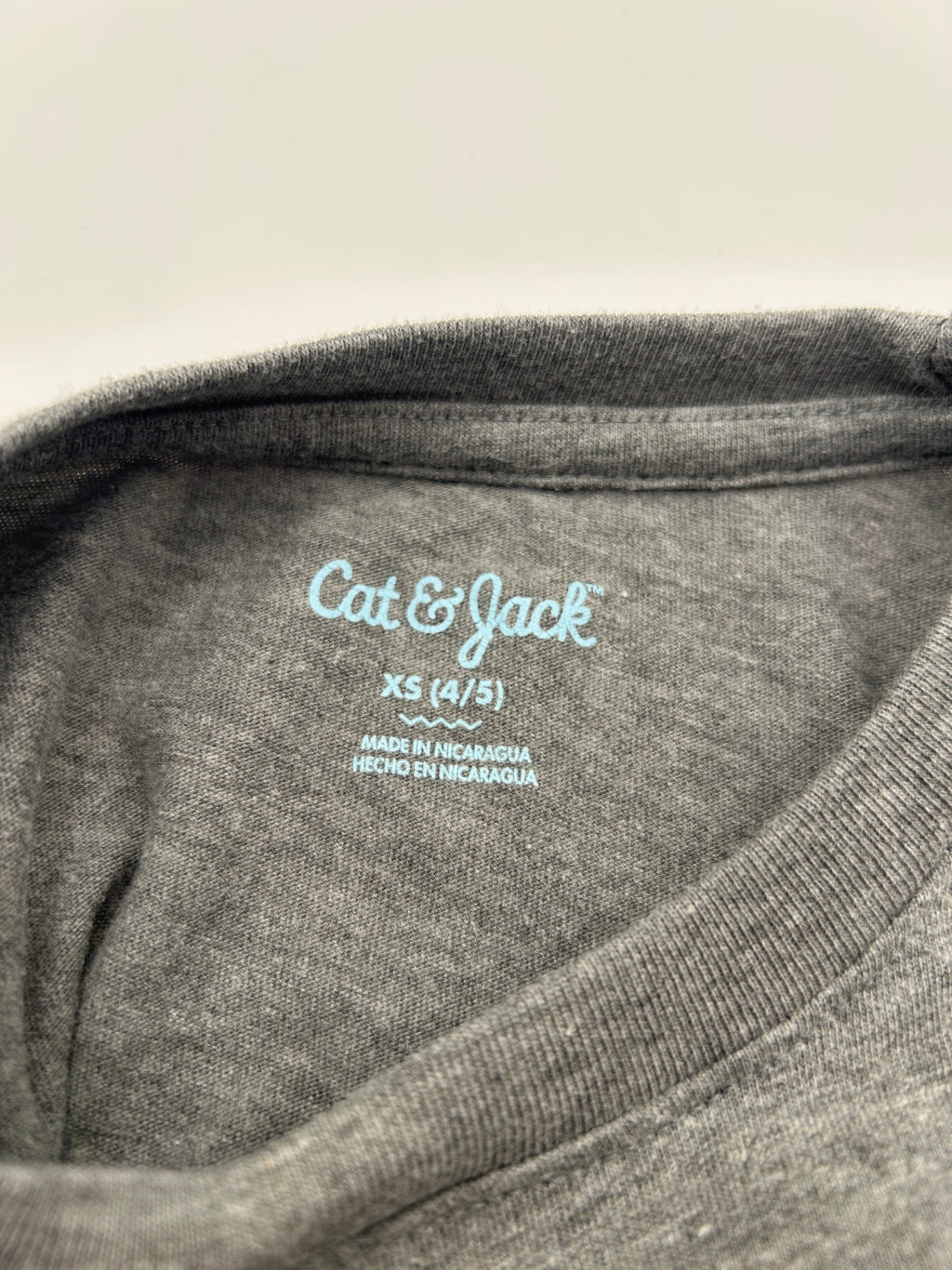 Cat & Jack XS Long Sleeve T-Shirt Gray