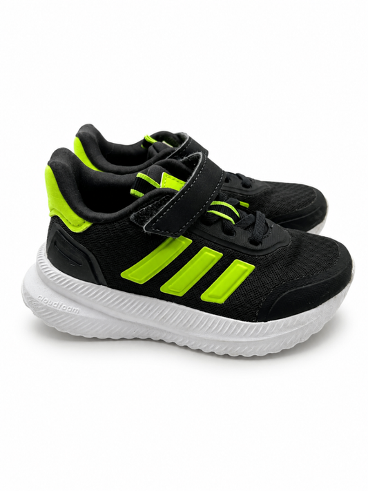 adidas Sneakers 28 Black, Neon Yellow