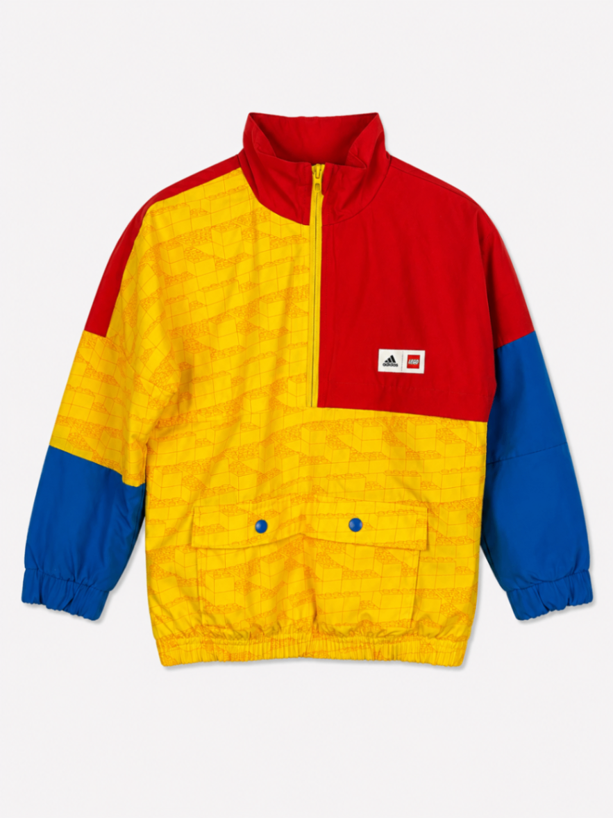 adidas LEGO Jacket 110 Red, Yellow, Blue