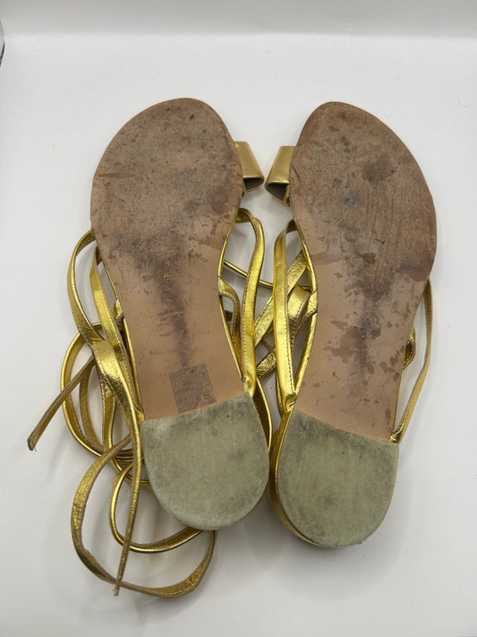 Aeyde Sandals 42 Gold