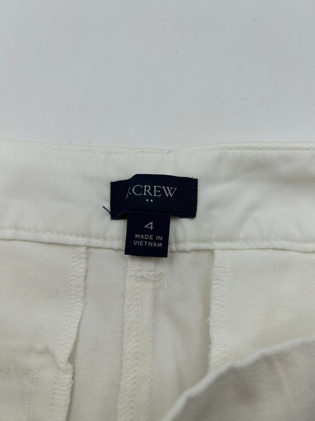 J Crew Shorts 4 Off-White