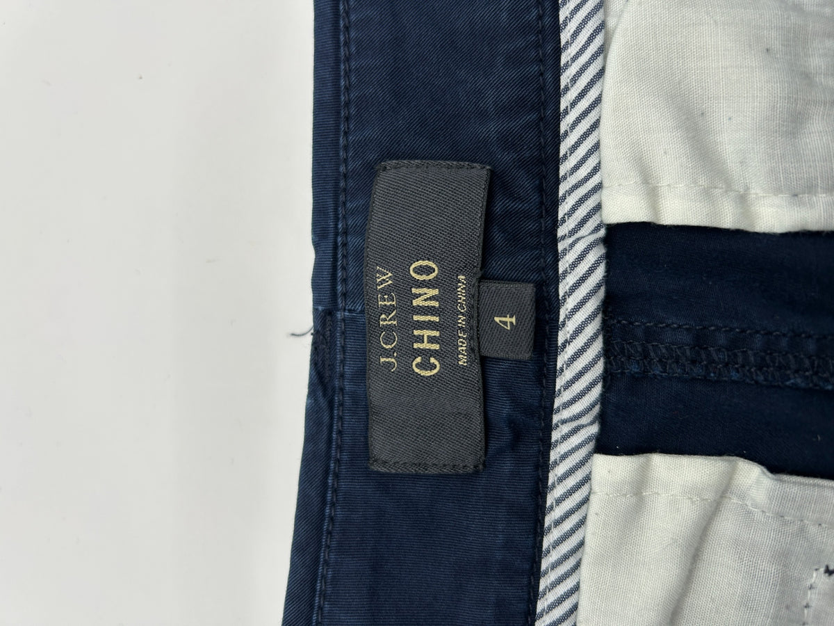 J.Crew CHINO Shorts 4 Navy