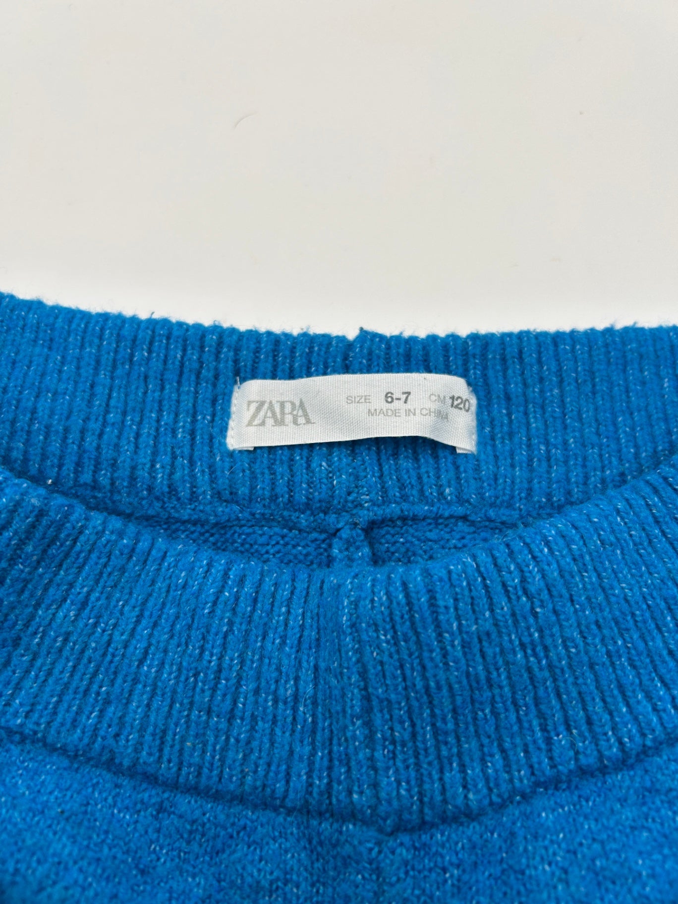 Zara Pants 6-7 Blue