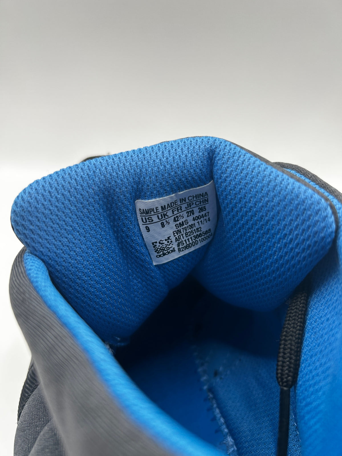 adidas Sneakers 9 Black and Blue