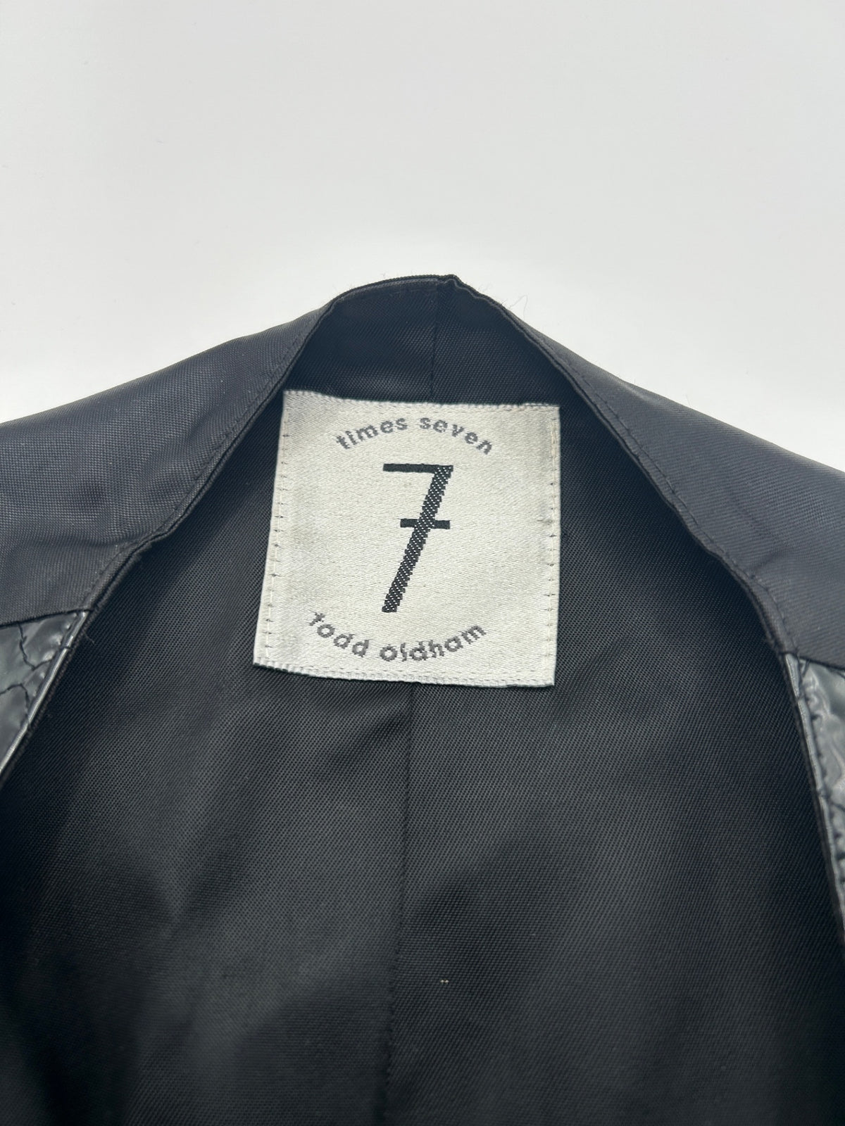 Times Seven Vest Unknown Black