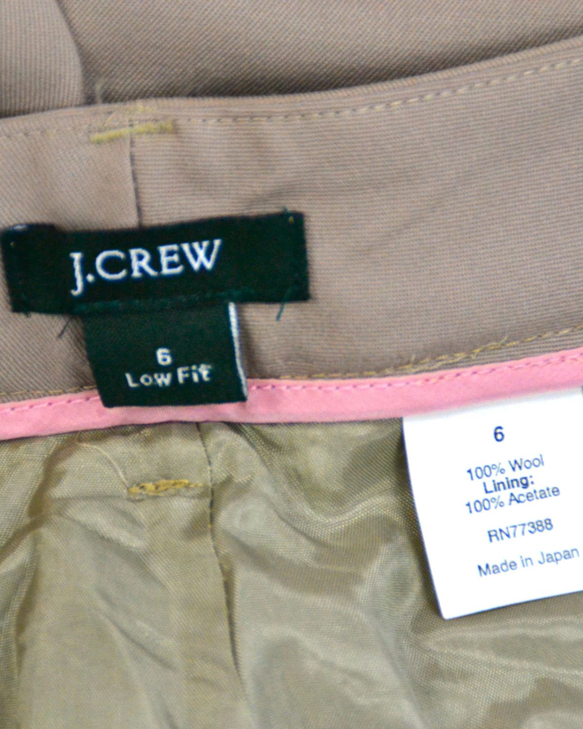 J. Crew - Pants - Beige - size: 6