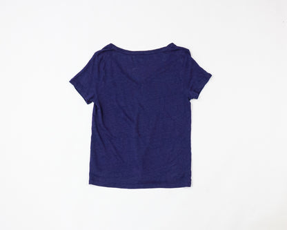 J. Crew - T-Shirt - Purple - size: M