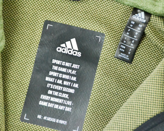adidas - Hoodie - Green - size: M