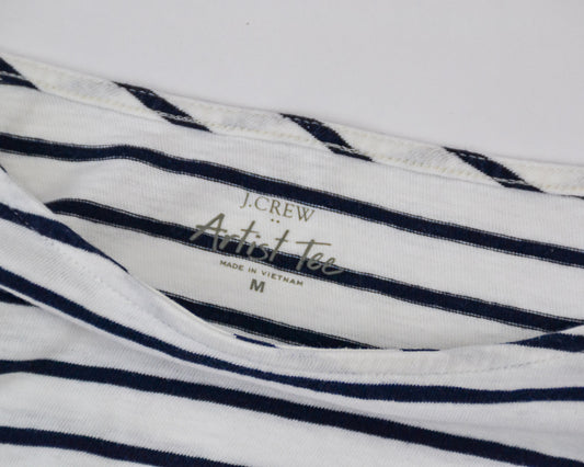 J. Crew - Long Sleeve Top - White - size: M