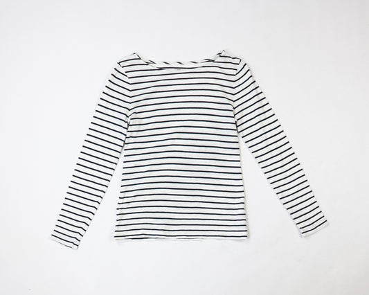 J. Crew - Long Sleeve Top - White - size: M