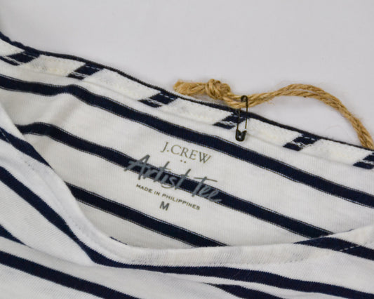 J. Crew - Long Sleeve Top - White - size: M