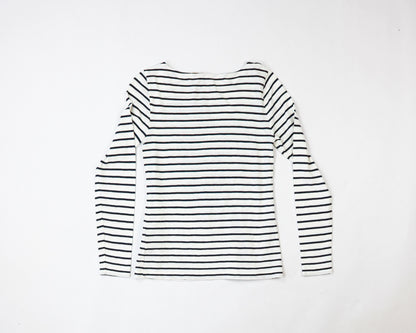 J. Crew - Long Sleeve Top - White - size: M