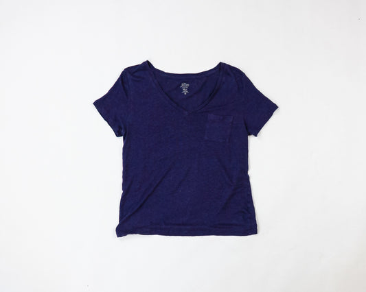 J. Crew - T-Shirt - Purple - size: M