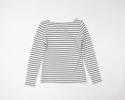 J. Crew - Long Sleeve Top - White - size: M