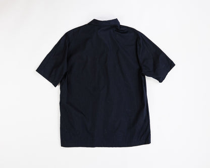 COS - Short Sleeve Shirt - Dark Green - size: XL