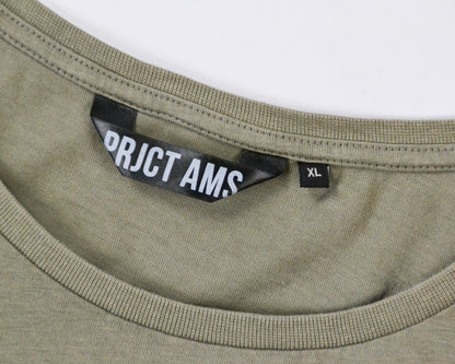 PRJCT AMS - T-Shirt - Green - size: XL