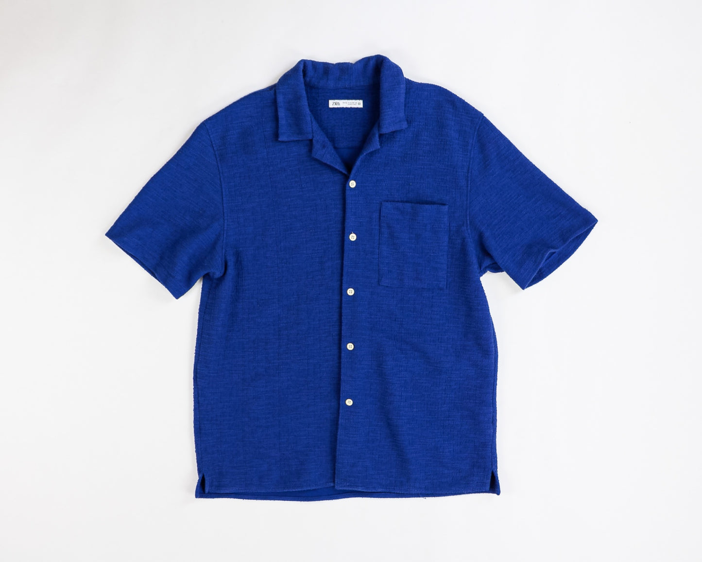 Zara - Shirt - Blue - size: XL