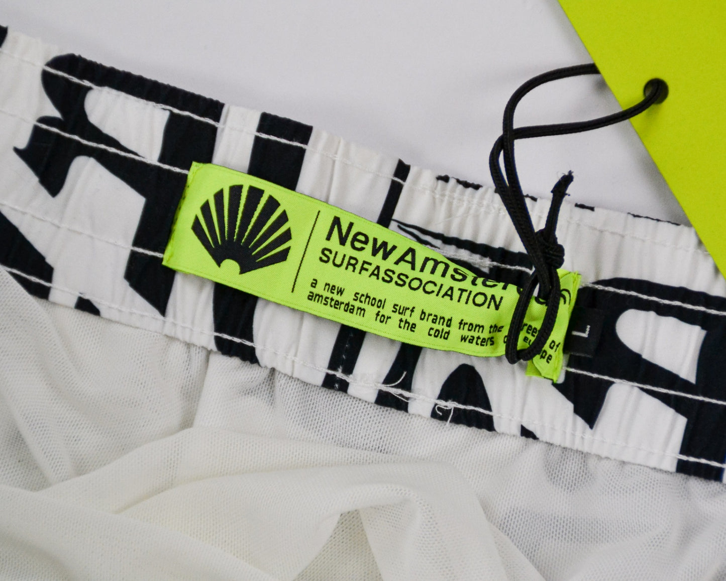 New Amsterdam Surf Association - Swim Shorts - White - size: L