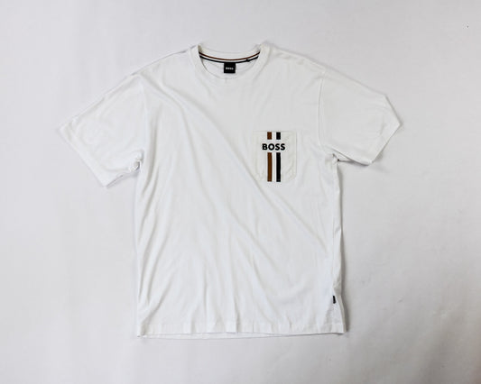 BOSS - T-Shirt - White - size: L