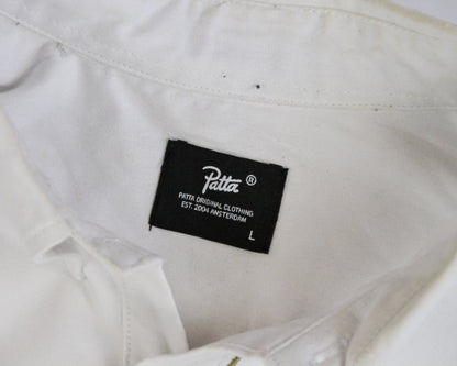 Patta - Shirt - White - size: L