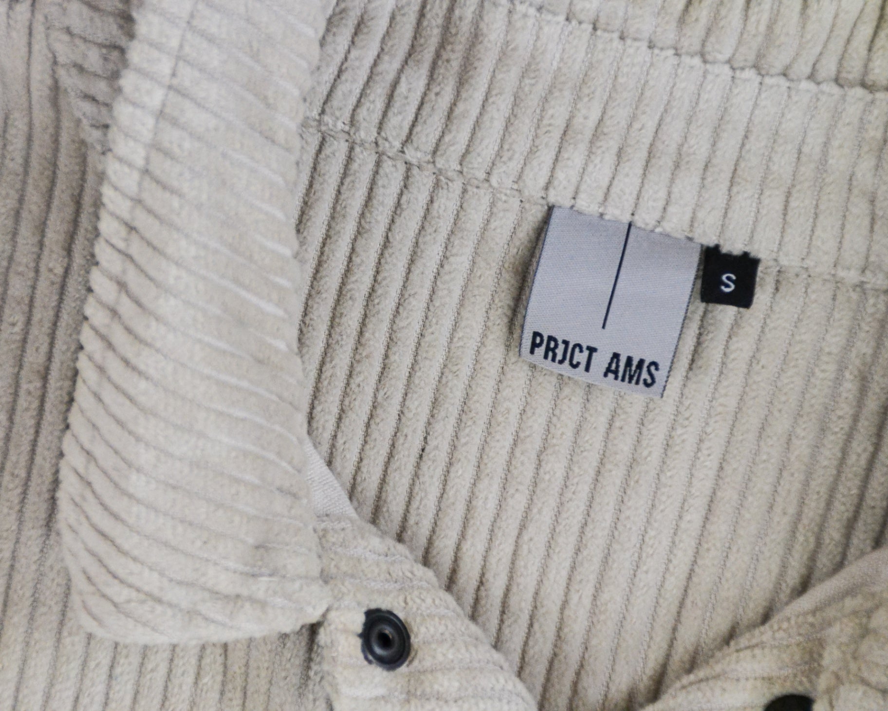 PRJCT AMS - Jacket - Beige - size: S