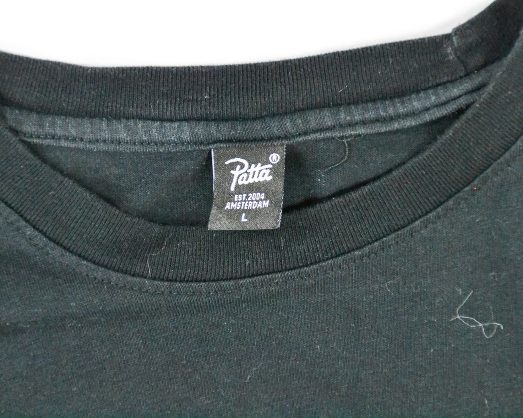 Patta - Long Sleeve T-Shirt - Black - size: L