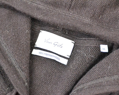 Van Gils - Hoodie - Brown - size: XL