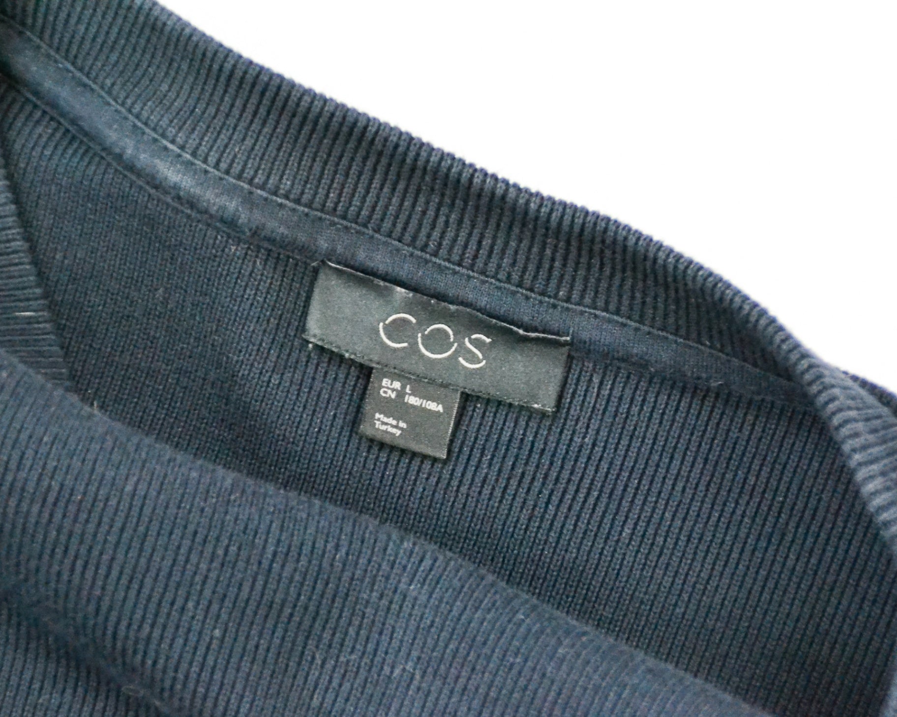 COS - Long Sleeve T-Shirt - Black - size: L
