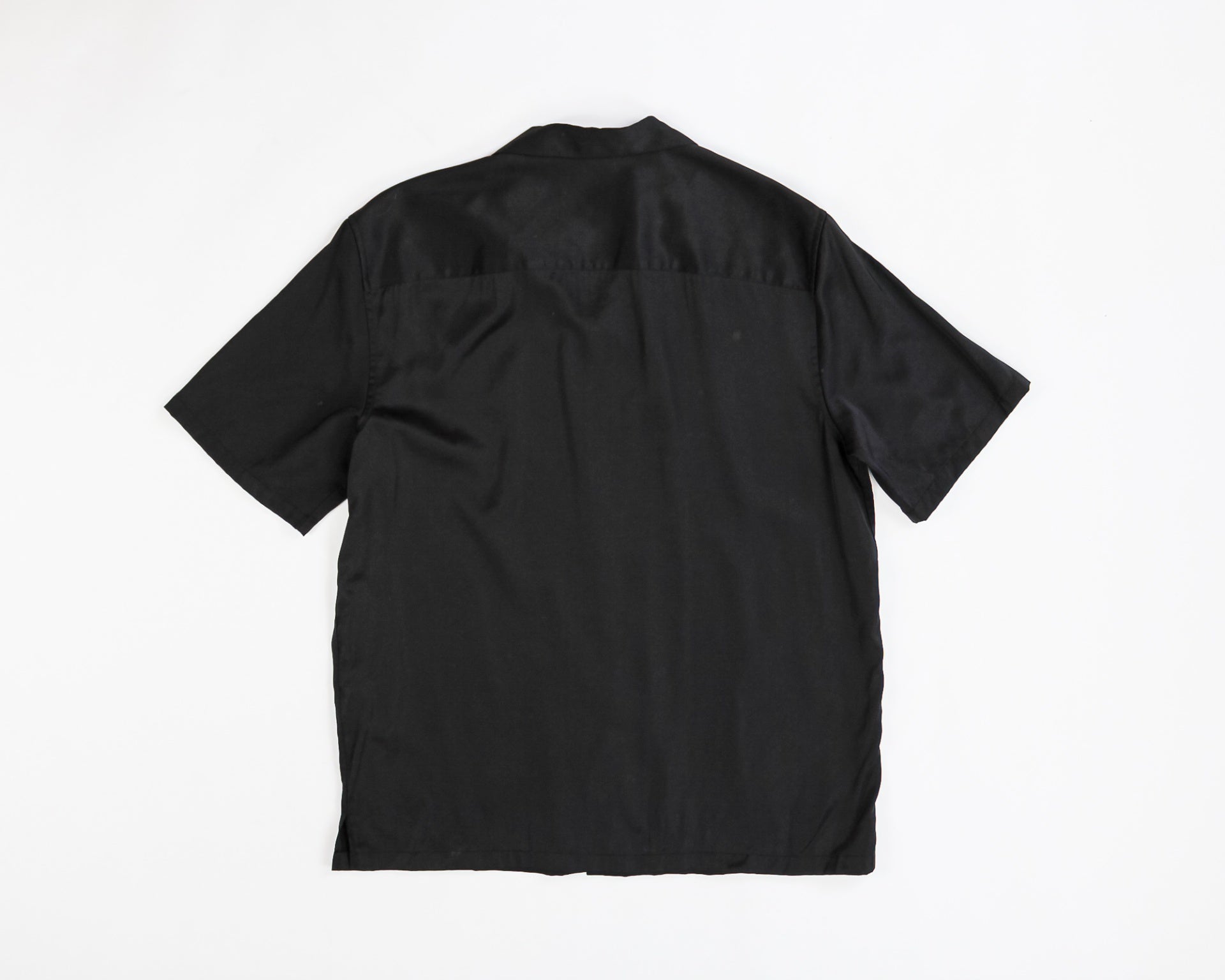 ZARA Button Shirt XL Black